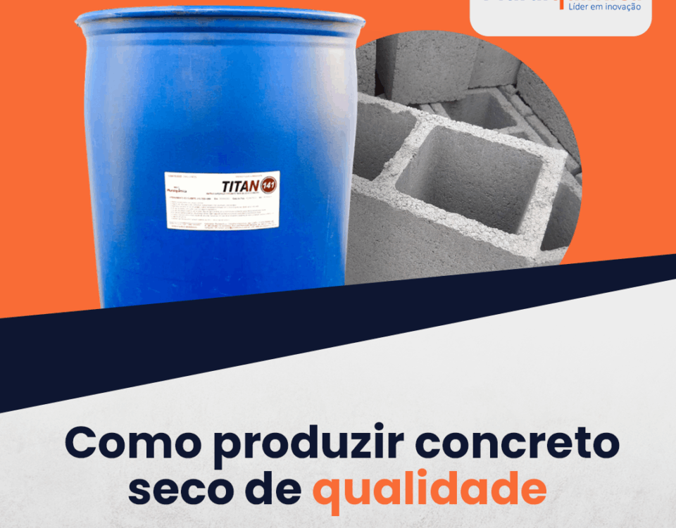 Como produzir concreto seco de qualidade